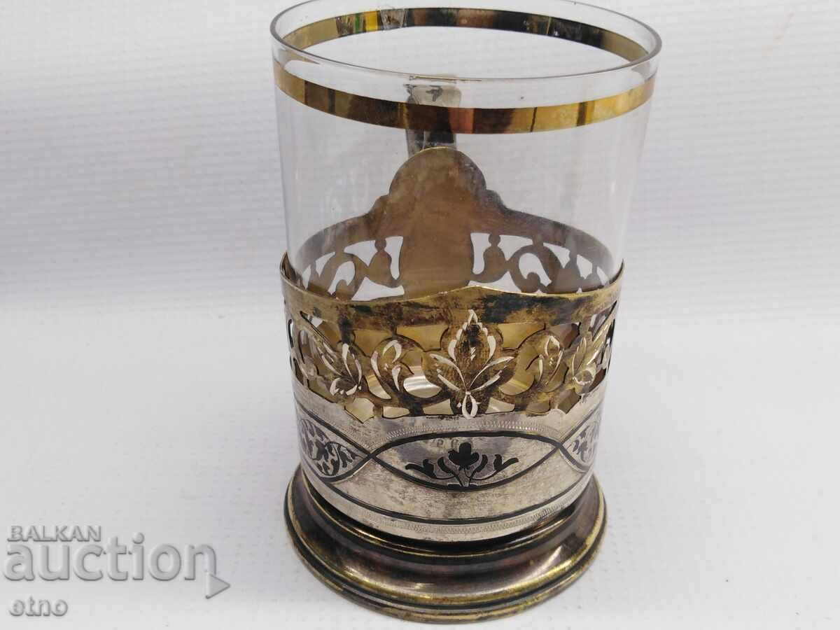 MONTAT URSS-"KUBACHI", ARGINT 875 CU NIELO SI PLACAT IN AUR + STICLA cu preț 400.00 BGN | € 204.52 MONTAT URSS-"KUBACHI", ARGINT 875 CU NIELO SI PLACAT IN AUR + STICLA cu preț 400.00 BGN | € 204.52