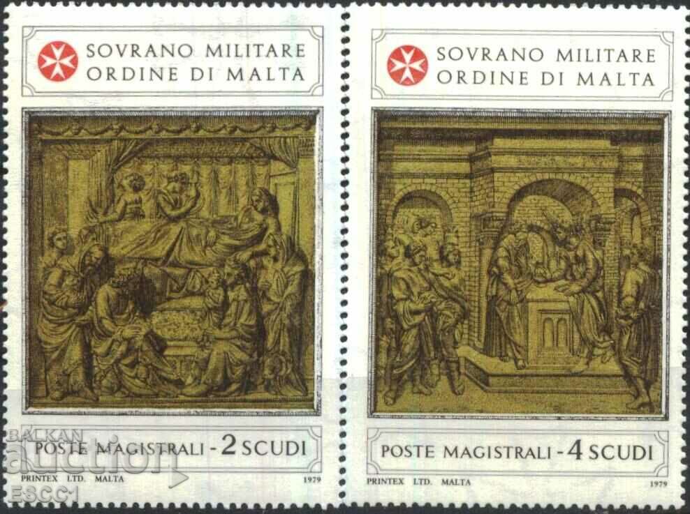 Ștampile curate Catedrala Siena 1979 Ordinul Suveran al Maltei