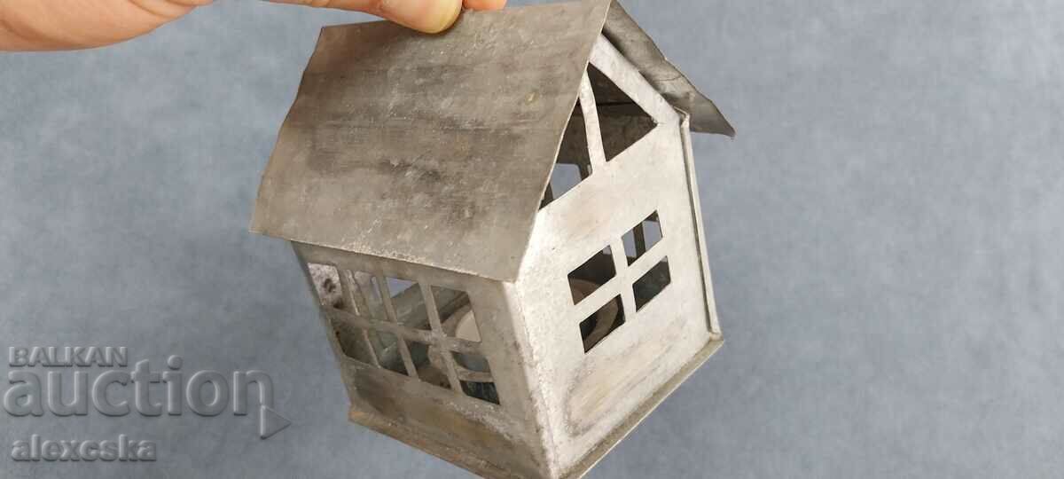 Old candlestick - "House" - 5