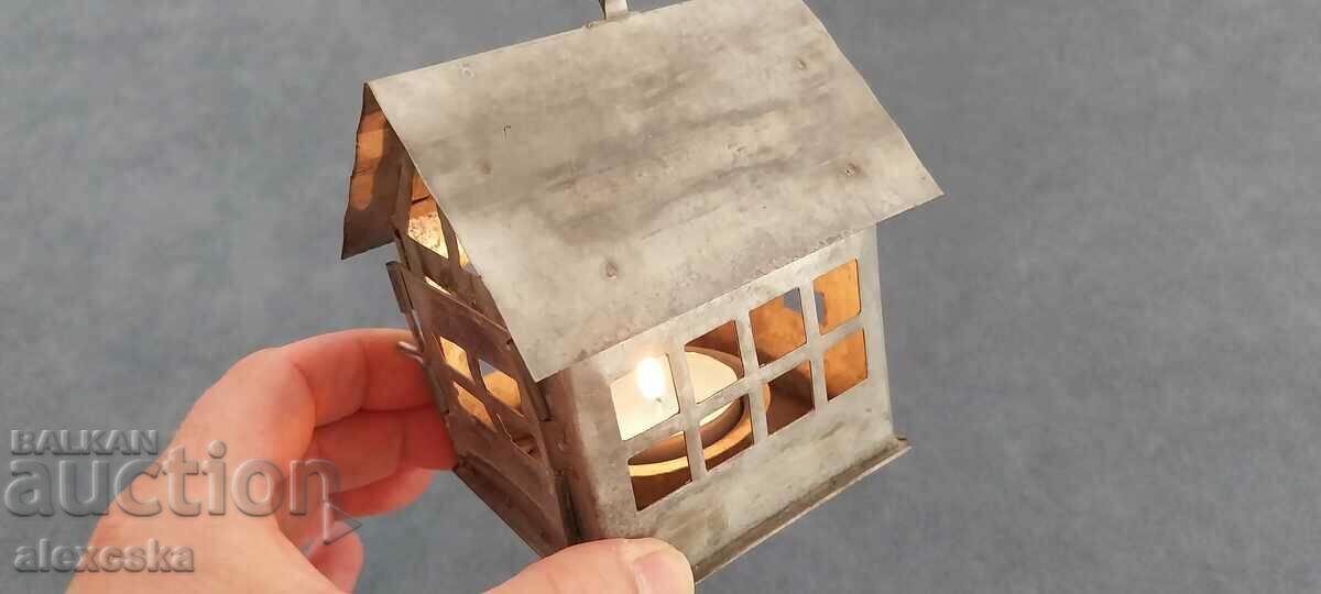 Old candlestick - "House" - 6