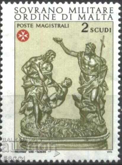 Pure John the Baptist 1976 Sovereign Order of Malta stamp