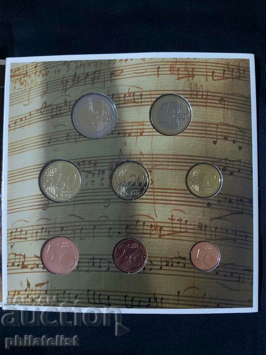 Austria 2003 -Complete bank euro set from 1 cent to 2 euros with price 60.00 BGN | € 30.68 Austria 2003 -Complete bank euro set from 1 cent to 2 euros with price 60.00 BGN | € 30.68