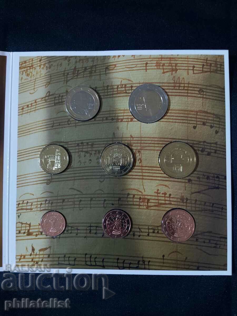 Auction Austria 2003 -Complete bank euro set from 1 cent to 2 euros Auction Austria 2003 -Complete bank euro set from 1 cent to 2 euros