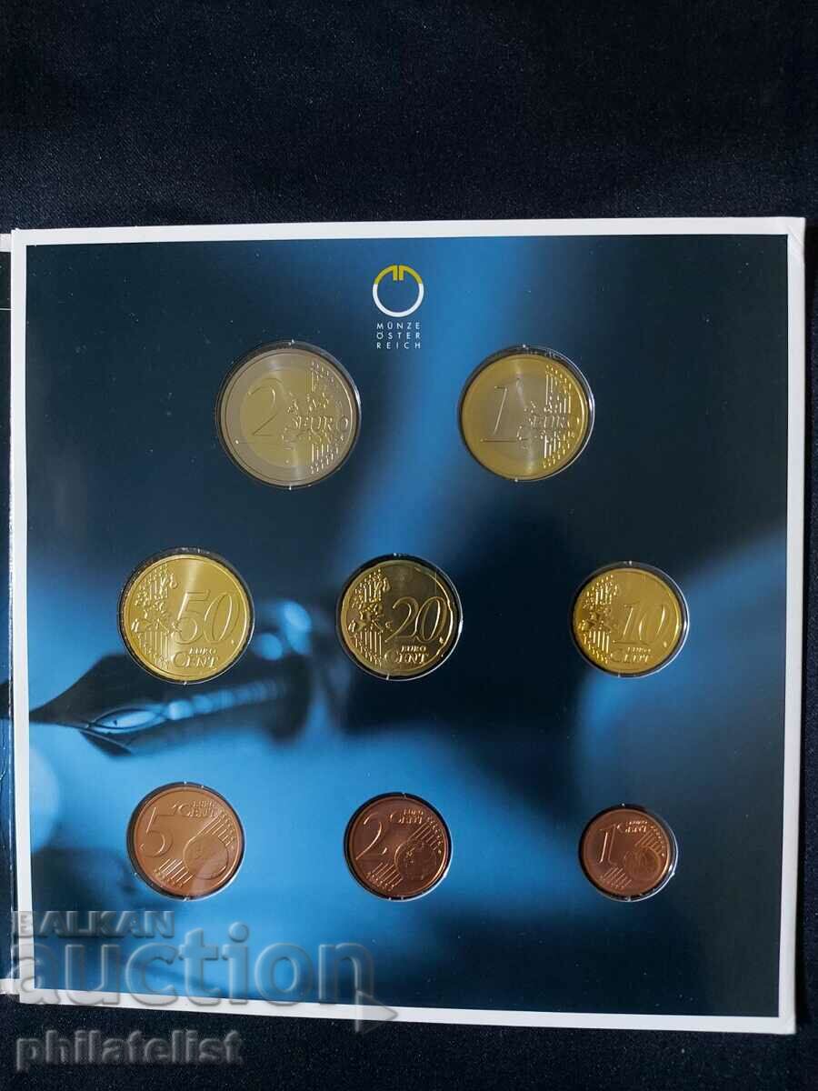 Austria 2007 -Complete bank euro set from 1 cent to 2 euros with price 60.00 BGN | € 30.68 Austria 2007 -Complete bank euro set from 1 cent to 2 euros with price 60.00 BGN | € 30.68
