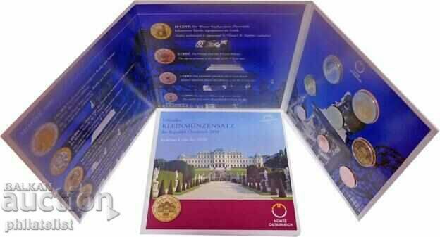 Austria 2010 -Complete bank euro set from 1 cent to 2 euros - 5