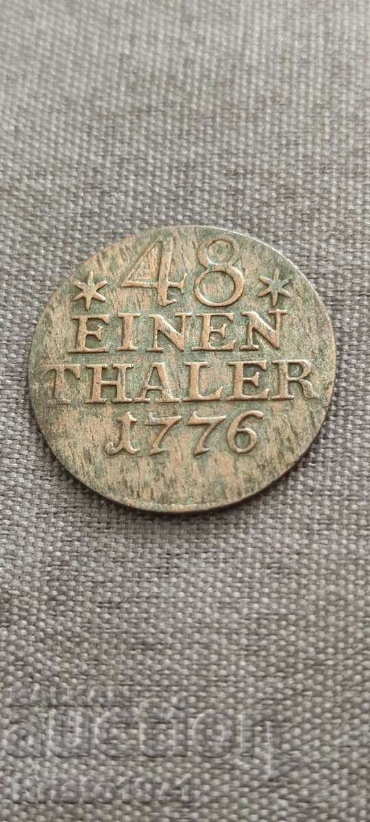 1/48 Thaler 1776