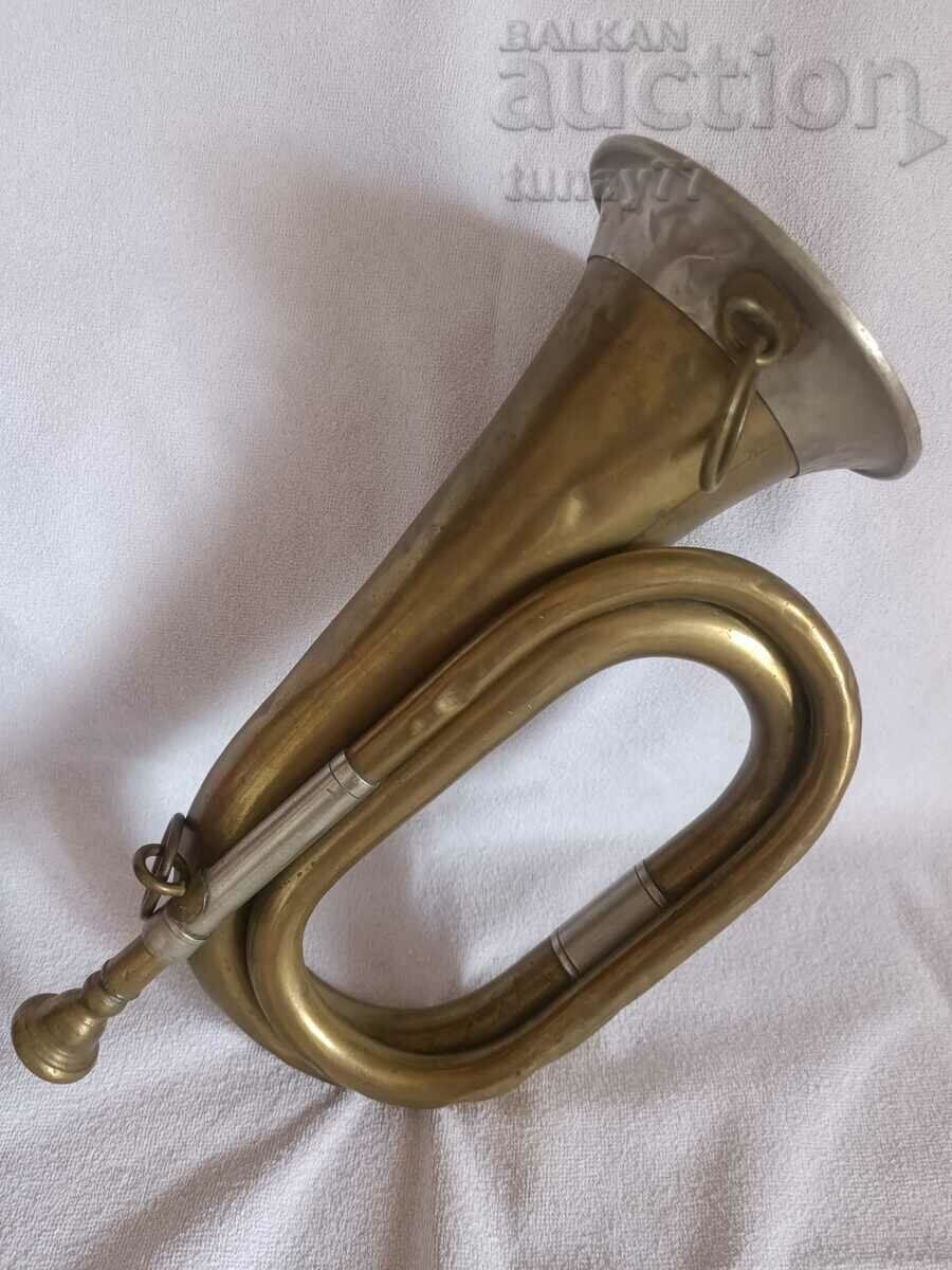 GERMAN MILITARY BUGLE, WWII.