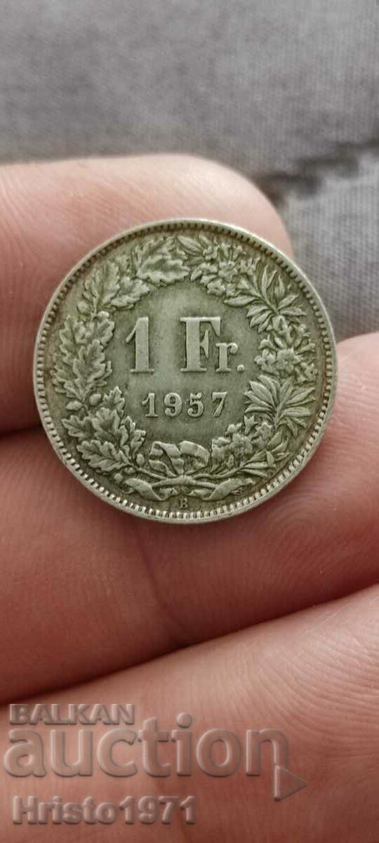 1 φράγκο 1957 1 φράγκο 1957