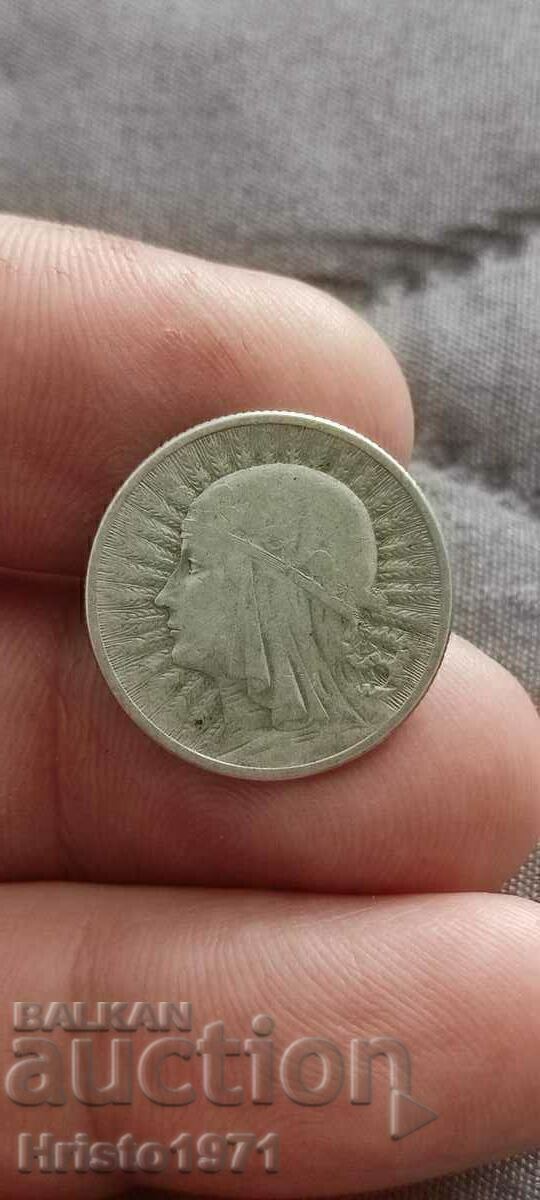 2 zlotys 1934 with price € 15.00 | 29.34 BGN