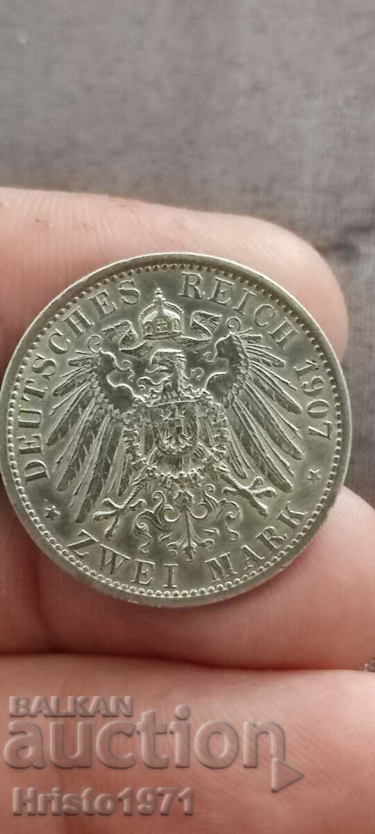 2 stamps 1907 Prussia with price 65.00 BGN | € 33.23 2 stamps 1907 Prussia with price 65.00 BGN | € 33.23