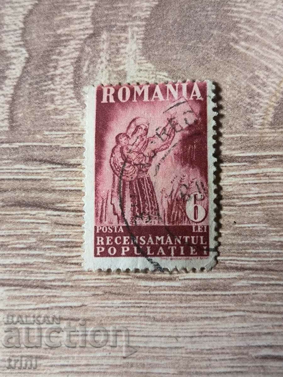 Romania 1930 Recensamant 6 lei