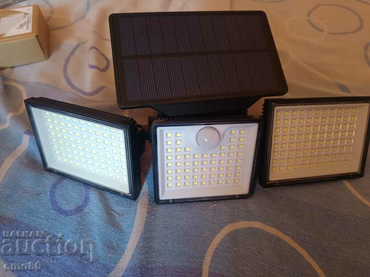 Lampă solară LED de la 0,01 cent B.Z.C.