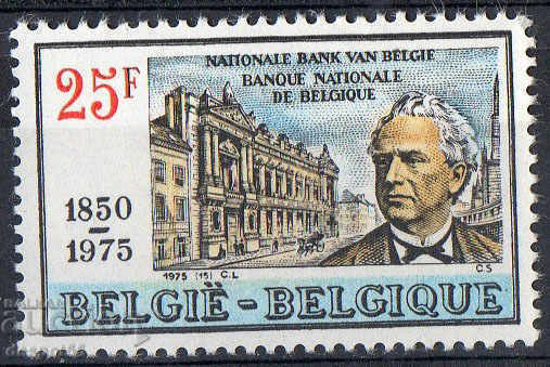 1975. Belgium. 125 years of National Bank.