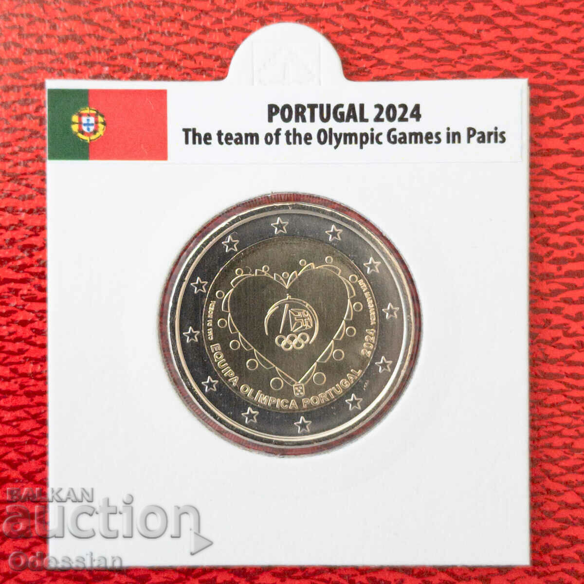 Portugalia • Echipa Olimpică Portugaliei • 2 Euro • 2024