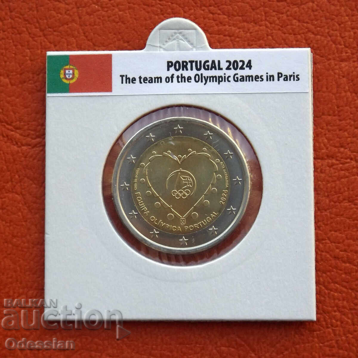 Πορτογαλία • 2 ευρώ • Ολυμπιακή ομάδα Πορτογαλίας • 2024 Πορτογαλία • 2 ευρώ • Ολυμπιακή ομάδα Πορτογαλίας • 2024