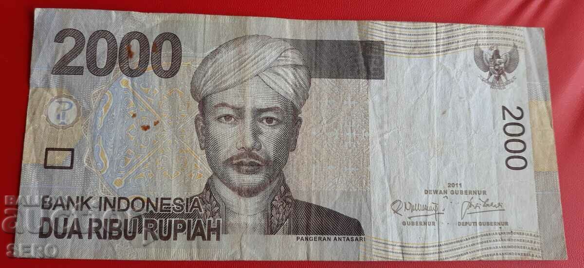 Banknote-Indonesia-2000 rupiah 2011