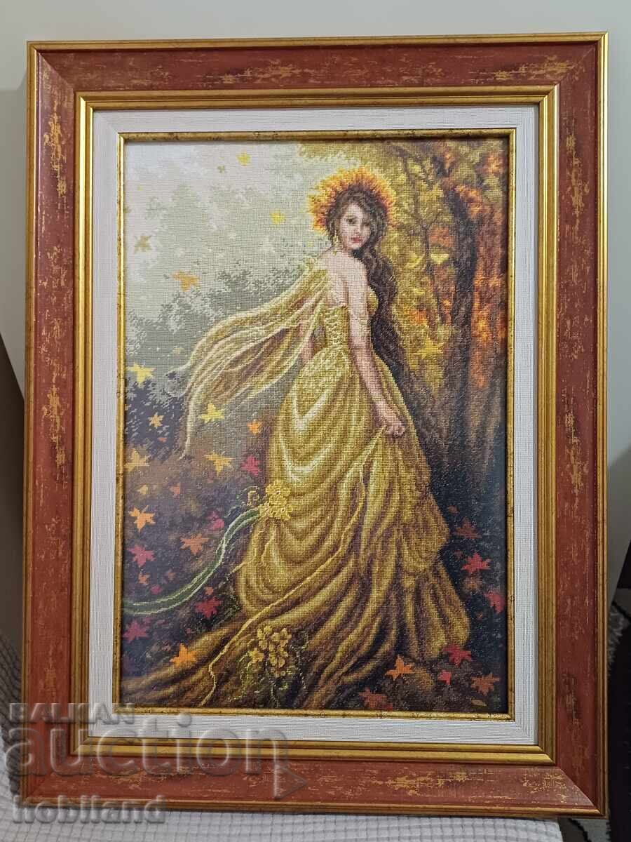 Гоблен ,, Есенна фея,, Гоблен ,, Есенна фея,,