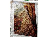 Tapestry,, Autumn fairy,,