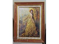 Tapiserie,, Zână de toamnă,,