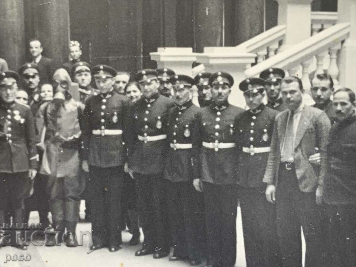 Delivery of Memorial from the National Assembly 1940 old photo Delivery of Memorial from the National Assembly 1940 old photo