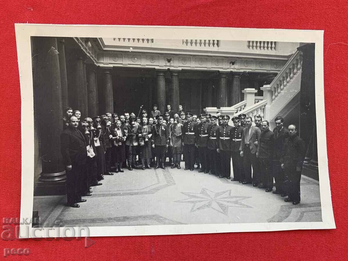 Memorial from the National Assembly 1940 old photo