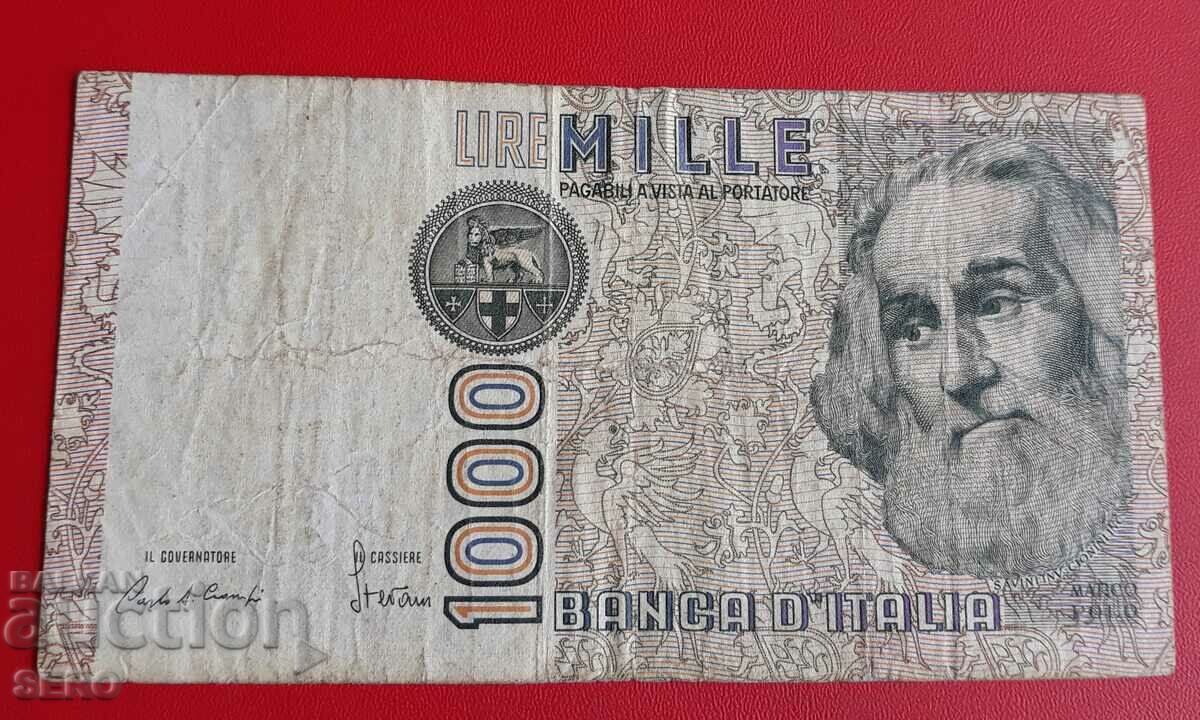 Banknote-Italy-1000 Lire 1982-Marco Polo