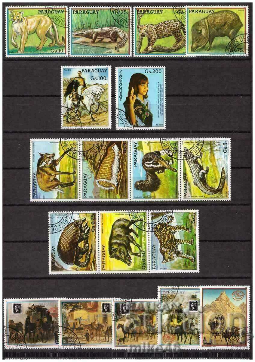 PARAGUAY Fauna 3 seria S.T.O. PARAGUAY Fauna 3 seria S.T.O.