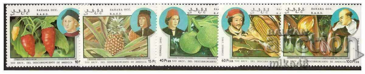 WESTERN SAHARA 1991 Flora of America Pure Series