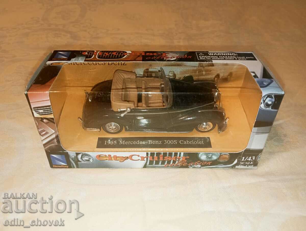 1/43 NewRay Mercedes-Benz 300S Cabriolet 1955. Нов