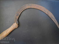 Old forged sickle, mark