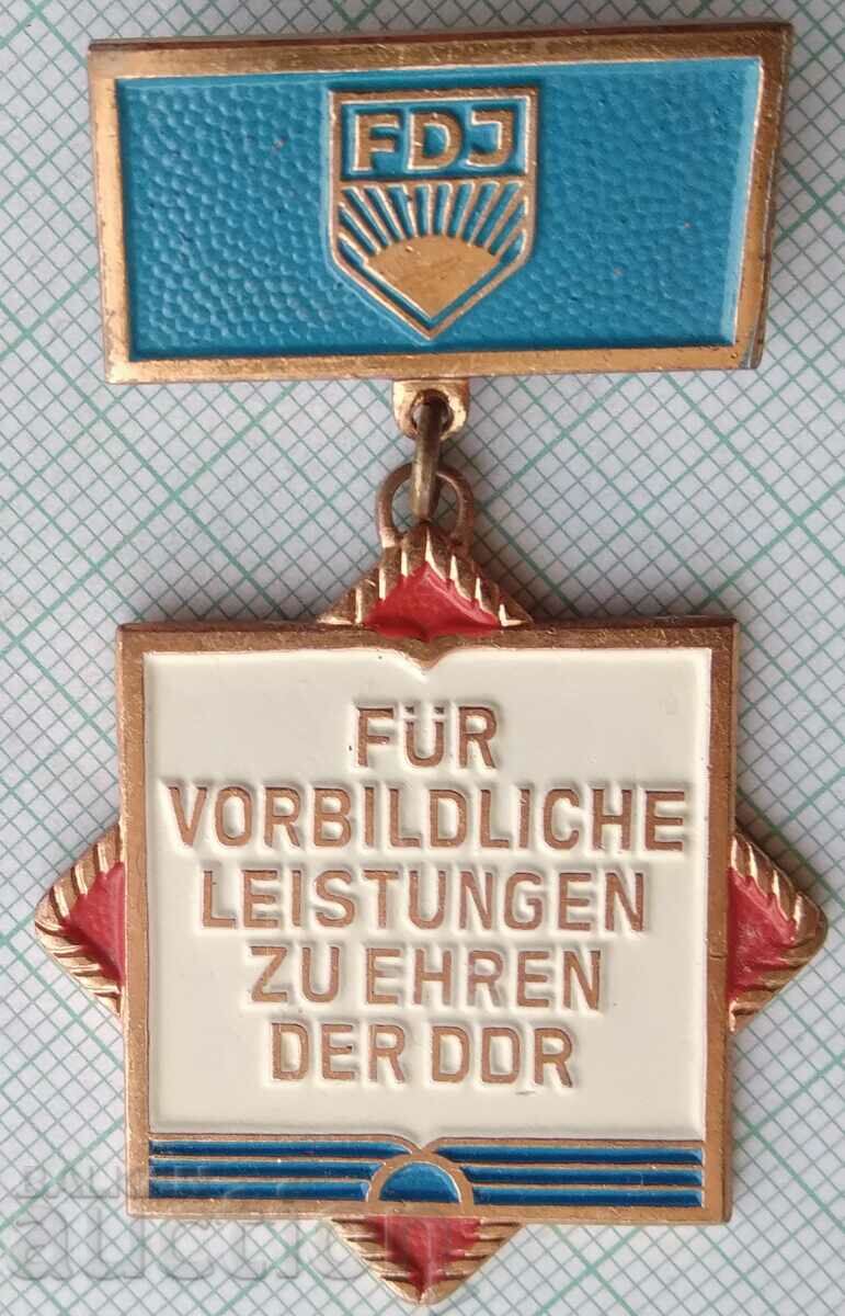 16887 Badge - For outstanding achievements in honor of the GDR