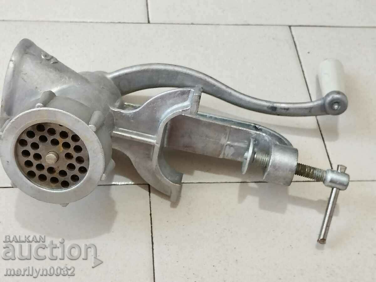 Delivery of Old meat mincer meat grinder NRB Gabrovo 1972 Delivery of Old meat mincer meat grinder NRB Gabrovo 1972