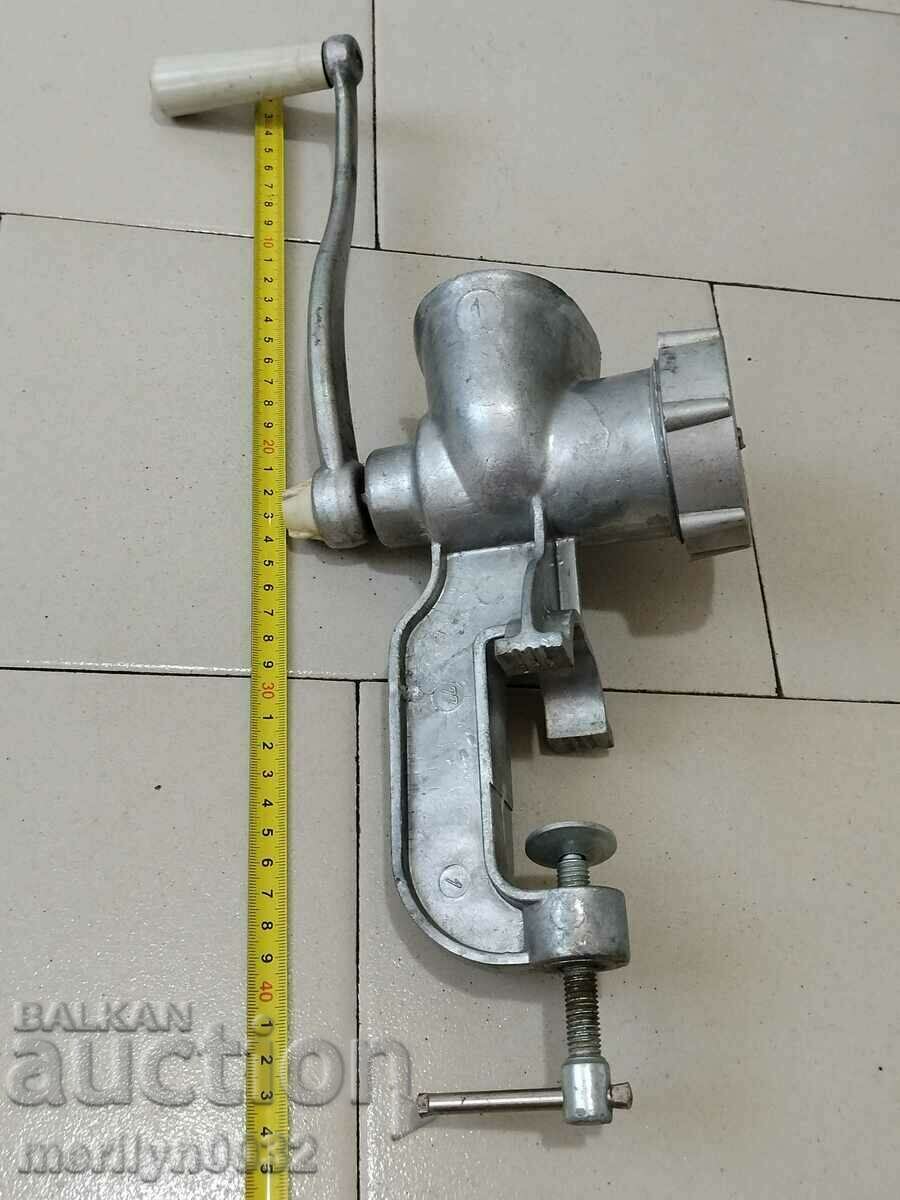 Old meat mincer meat grinder NRB Gabrovo 1972 - 7 Old meat mincer meat grinder NRB Gabrovo 1972 - 7