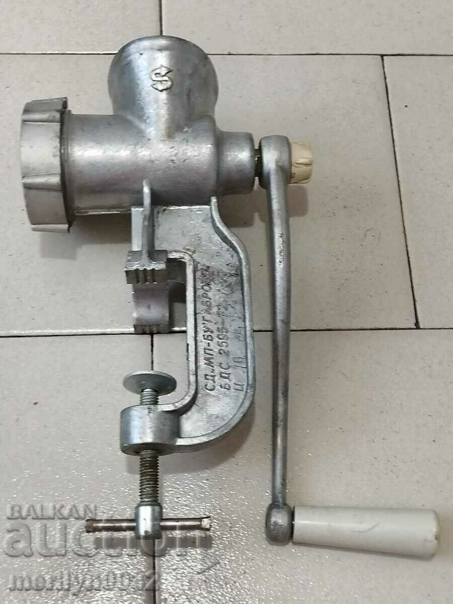 Old meat mincer meat grinder NRB Gabrovo 1972