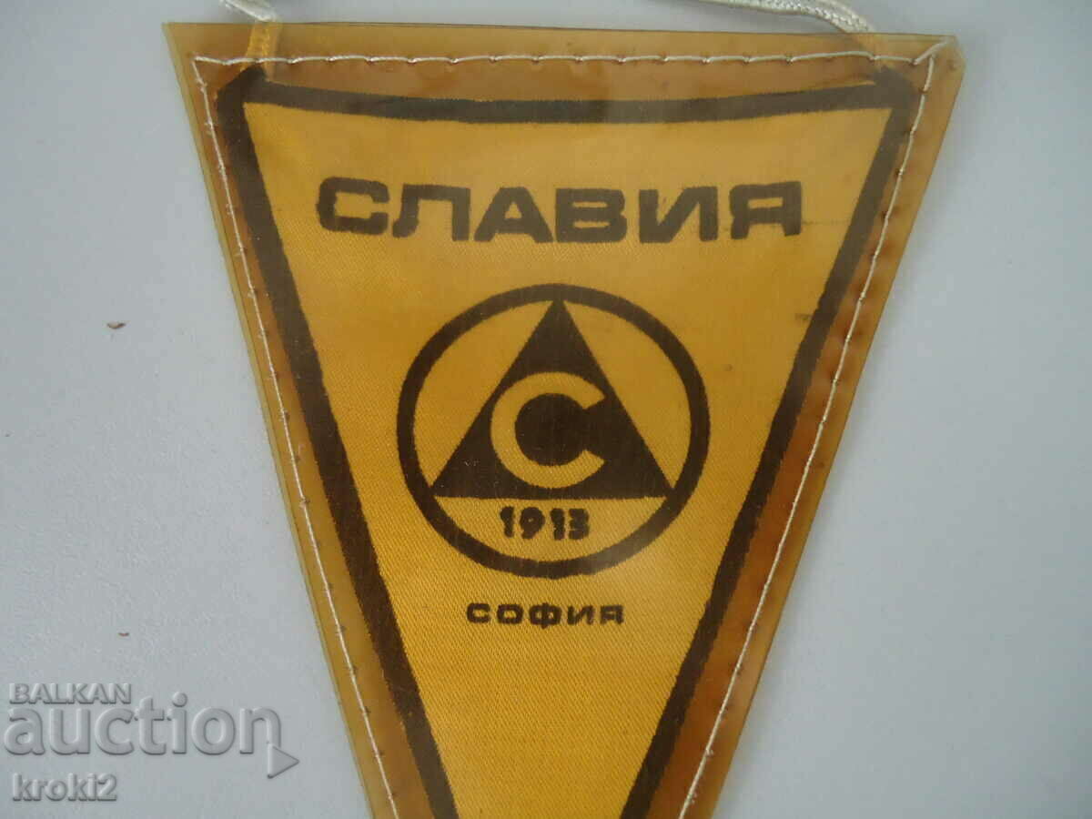 Auction Old Slavia football flag Auction Old Slavia football flag