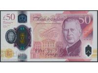 Μεγάλη Βρετανία Αγγλία 50 λίρες 2024 King Charles Ref 6692