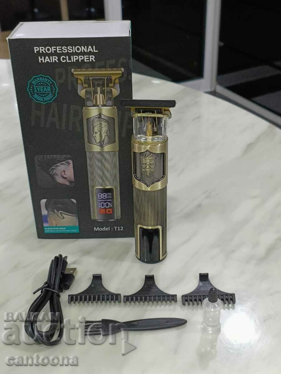 Clipper T12. display, 3 attachments, 5W, metal with price 24.99 BGN | € 12.78 Clipper T12. display, 3 attachments, 5W, metal with price 24.99 BGN | € 12.78