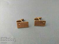 Gold-plated cufflinks