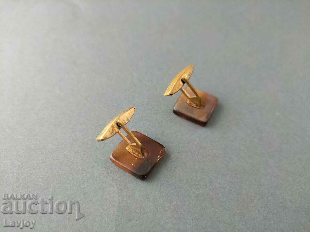 Auction Gilt Cufflinks $ Auction Gilt Cufflinks $