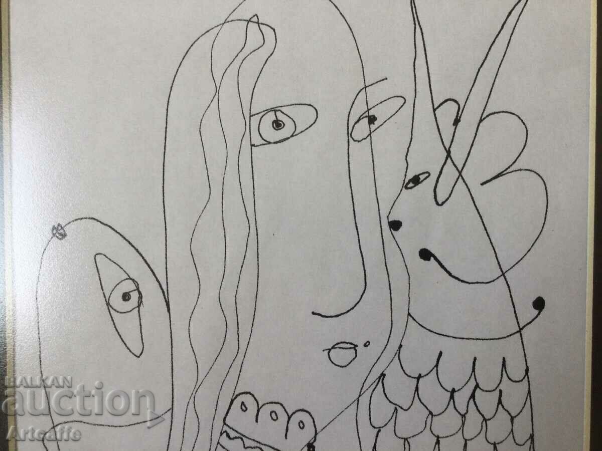 Dimitar Ugrinov - original drawing - 5 Dimitar Ugrinov - original drawing - 5