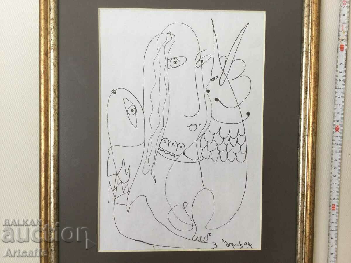 Dimitar Ugrinov - original drawing - 6 Dimitar Ugrinov - original drawing - 6