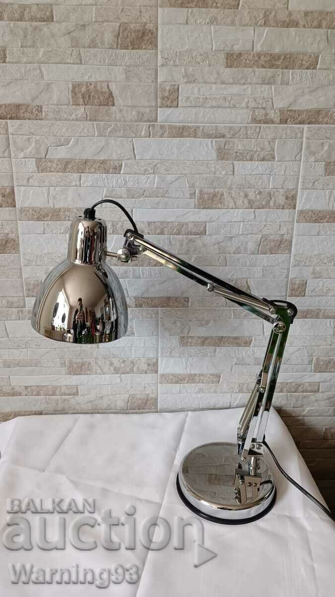 Επιτραπέζιο φωτιστικό νικελίου / χρωμίου - Vintage - #4 - 5 Επιτραπέζιο φωτιστικό νικελίου / χρωμίου - Vintage - #4 - 5