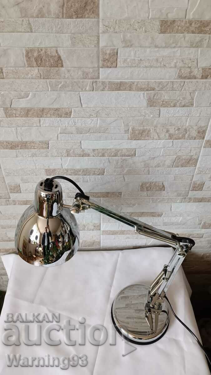 Επιτραπέζιο φωτιστικό νικελίου / χρωμίου - Vintage - #4 - 6 Επιτραπέζιο φωτιστικό νικελίου / χρωμίου - Vintage - #4 - 6