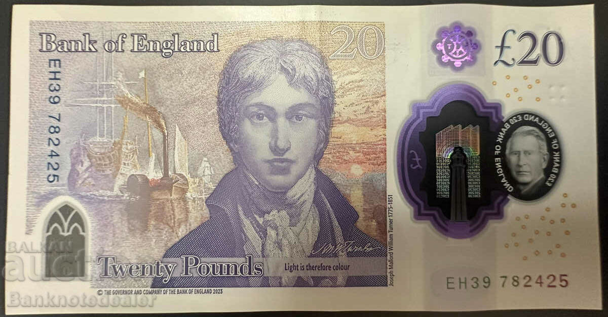 Great Britain England 20 Pounds 2024 Pick 400 Ref 2425 with price 90.00 BGN | € 46.02