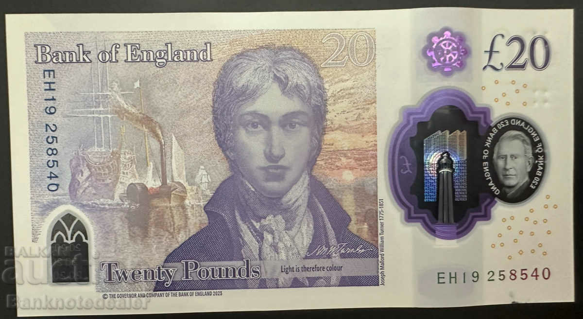 Great Britain England 20 Pounds 2024 Pick 400 Ref 8540 with price 90.00 BGN | € 46.02 Great Britain England 20 Pounds 2024 Pick 400 Ref 8540 with price 90.00 BGN | € 46.02