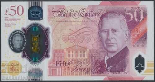 Great Britain England 50 Pounds 2024 King Charles Ref 6712 Great Britain England 50 Pounds 2024 King Charles Ref 6712