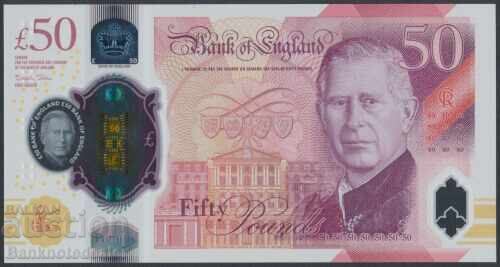 Great Britain England 50 Pounds 2024 King Charles Ref 6713 Great Britain England 50 Pounds 2024 King Charles Ref 6713