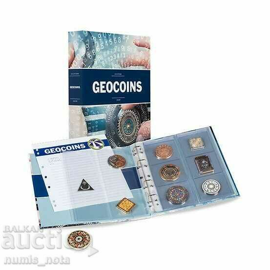 GEOCOINS coin album with 5 sheets for large coins up to 55 mm with price 54.00 BGN | € 27.61