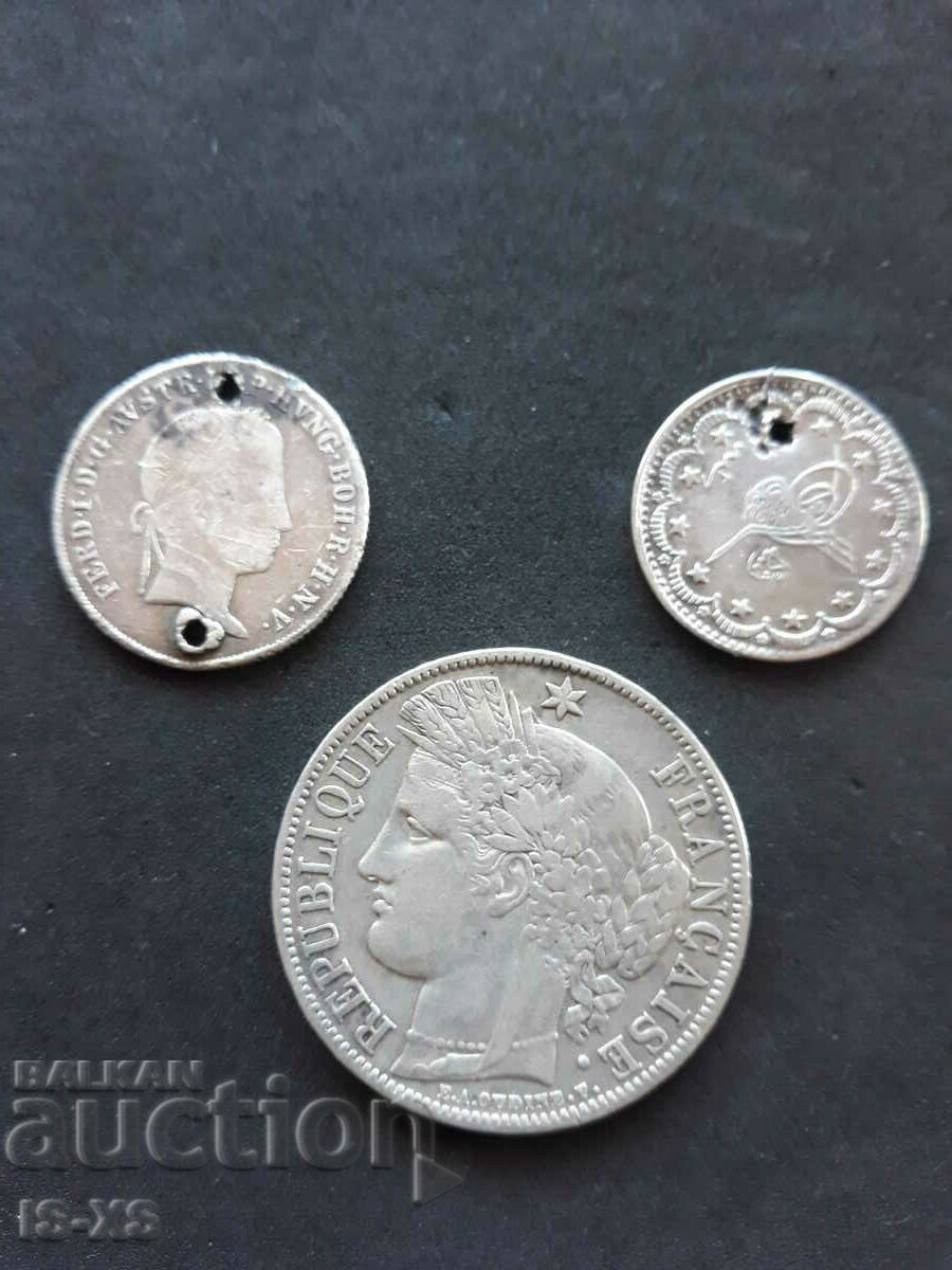 Silver coins