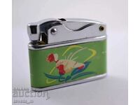 Petrol lighter SUNFLOWER, made in China, 70s XX century